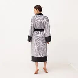 Кімоно жіноче з плюшевого велюру Kimono Luxury 18380 XL - мініатюра 2