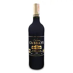 Вино Chateau de L'Abbaye Haut-Medoc, червоне, сухе, 13%, 0,75 л (837525)