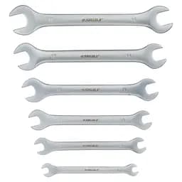 Ключі ріжкові Sigma 6 шт 6-17 мм CrV satine (6010311)