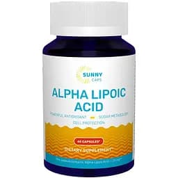 Альфа-липоевая кислота Sunny Caps 60 капсул