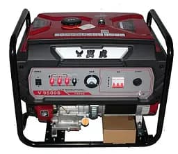 Бензиновий генератор EF Power 7,0/7,5 кВт, однофазний, ручний запуск (V9500S)