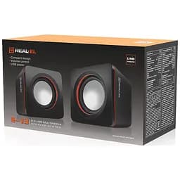 Акустична система REAL-EL S-13 USB Black (EL121100021) - мініатюра 9