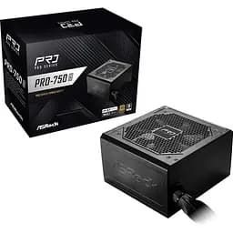 Блок живлення AsRock PRO PRO-750G 750W 80+ Gold (PRO-750G) - мініатюра 6