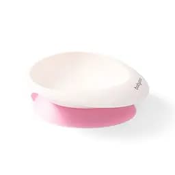 Мисочка з присоскою та ложечкою Babyono Рожевий - мініатюра 4