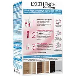 Стійка крем-фарба для волосся L'Oreal Paris Excellence Creme відтінок 01 ультра освітлюючий натуральний блонд 192 мл - мініатюра 2