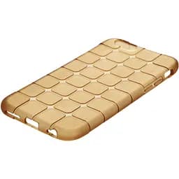 Чохол-накладка Toto TPU case square iPhone 6/6s Gold - мініатюра 3