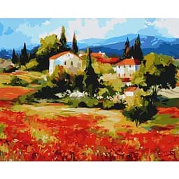 Картина за номерами Ideyka У долині квітів ©BOND Tetiana KHO2886 40х50 см