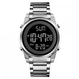 Чоловічий наручний годинник Skmei Impact Сріблястий