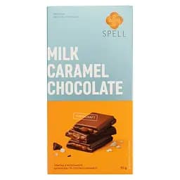 Шоколад Spell молочний із солоною карамеллю 70 г