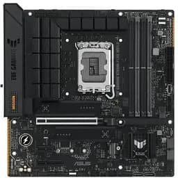 Материнська плата LGA1700, Asus TUF GAMING B760-PLUS WIFI II, B760, 4xDDR5, Int.Video(CPU), 4xSATA3, 3xM.2, 1xPCI-E 5.0 x16, 1xPCI-E 4. 7.1, Realtek 2.5Gb, WiFi 6E, Bluetooth 5.3, 6xUSB3.2/7xUSB2.0, HDMI/DP, MicroATX