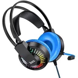 Навушники з мікрофоном Hoco W105 Joyful gaming headphones Blue