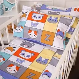 Наволочка MirSon Бязь 20-0039 Zoo alphabet 50х70 см (2200010271324)