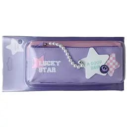 Пенал-косметичка Підвіска-Перлини, 2 змійки, PVC, 6637 (В асортименті)