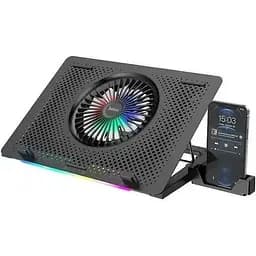 Охлаждающая подставка для ноутбука HOCO DH11 с подсветкой RGB
