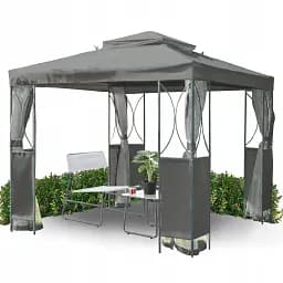 Павільйон садовий GardenLine ALTANA Grey - мініатюра 5
