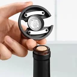 Набор для вина с электроштопором Circle Joy Wine Opener and Preserver Set (CJ-TZ21) - мініатюра 8