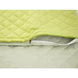 Чохол на подушку Руно 50х70 см велюровий оливковий (382.55_Olive Green ромб) - мініатюра 4