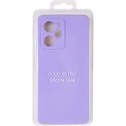 Чохол Silicone Cover Ummi Lakshmi Full Camera (AA) для Xiaomi Poco X5 Pro 5G Бузковий / Dasheen - мініатюра 2