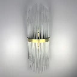 Настінний світильник Sirius в золотому корпусі Line F WJ 881/2 L AB