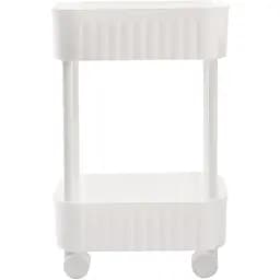 Етажерка Violet House Honeycomb 2-х ярусна біла (6021 Honeycomb 2 пол. WHITE 17*27*43 см) - мініатюра 2