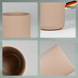 Стакан для зубних щіток Kela Sana 11.5х8 см бежевий (23950) - мініатюра 3