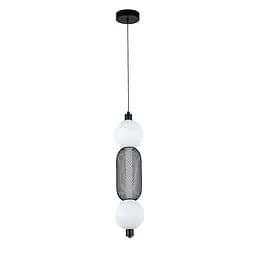 Підвісний світильник LED Levistella 7812034 BK, 7W, 3000K, Чорний метал, сучасний стиль