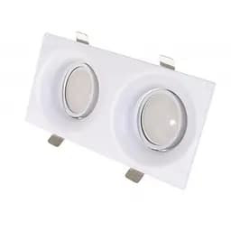 Світильник точковий Brille HDL-DT 35/2 WH MR16 36-323 - мініатюра 8
