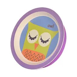 Тарелка глубокая Fissman Совенок с присоской 20 см (9468)