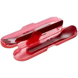 Набор приборов для еды Humangear GoBites Trio красный