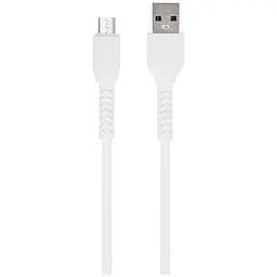 Кабель Maxlife MXUC-04 cable USB - MicroUSB 1.0m 3A White