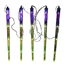 Світлодіодна новорічна гірлянда Devilon бурульки IP44 LED 20 л різнокольоровий (650545)