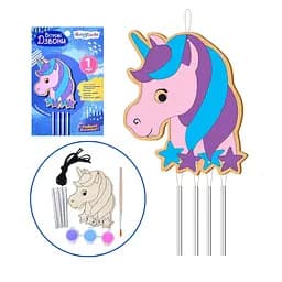 Дитячий набір для творчості вітровий дзвоник "Єдиноріг" M 5876 UA