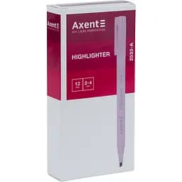 Набір маркерів Axent Highlighter Pastel 2533-A клиноподібний 2-4 мм 12 шт. м'ятний (2533-18-A) - мініатюра 2