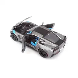 Ігрова автомодель Maisto Corvette Grand Sport 2017, сірий металік, 1:24 (31516 met. grey) - мініатюра 4