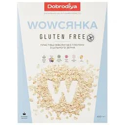 Пластівці вівсяні Добродія Wowсянка без глютену 450 г (916951)