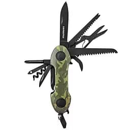 Брелок-мультиинструмент Munkees 2579 Pocket Knife Camo Серый-Зеленый