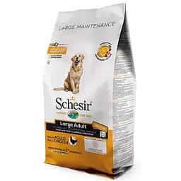 Сухий монопротеїновий корм для собак великих порід Schesir Dog Large Adult Chicken з куркою 12 кг