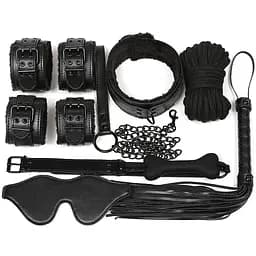 Набор для БДСМ JSY 7в1 LY1003 Black