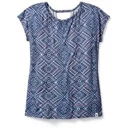 Футболка Smart Wool Wm's Merino 150 Pattern Tee Dark Blue Steel M (1033-SW 16034.292-M)