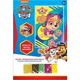Роспись цветным песком Paw Patrol Скай – отважная летчица (120415)