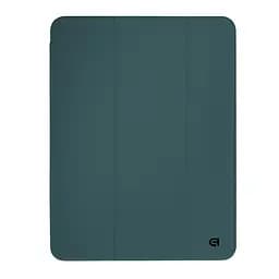 Чохол-книжка для планшета Apple iPad Pro 11 (2020)/Pro 11 (2021)/Pro 11 (2022) A2435/A2761/A2762, Smart Fold Pen, зелений, 11 дюймів, з екошкіри + TPU, з магнітною застібкою, підставкою, тримачем під стилус, протиударний, з функцією Wake/Sleep