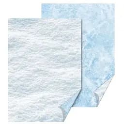 Папір з малюнком "Лід/Сніг" А4(21х29,7см) двосторонній 300г/м2 Heyda