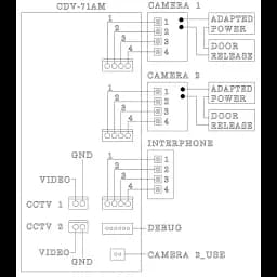 Відеодомофон Commax CDV-71AM - мініатюра 2