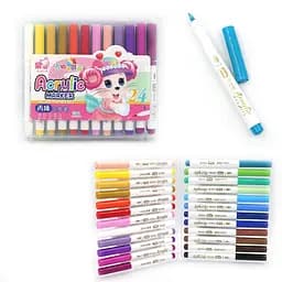 Набор акриловых маркеров Mouse, 24 шт., пластиковый бокс