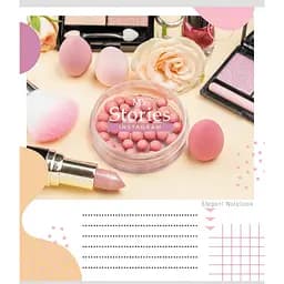 Тетрадь ученическая "Инста стори" Leader 012-510249C-2 в косую линию, 12 листов