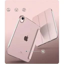 Чохол-книжка BeCover Tri Fold Hard для Apple iPad Mini 7 2024 Pink (712454) - мініатюра 2