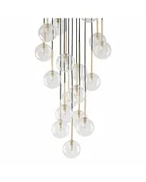 Підвісний світильник TK Lighting 5945 Nilos G9 17x6W IP20 Bk - мініатюра 4