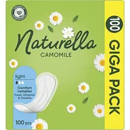 Щоденні прокладки Naturella Camomile Light 100 шт.