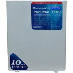 Стабилизатор напряжения тиристорный Укртехнология Universal HV 12 12000 Вт 220 В стабилизация 175-290 36 ступеней