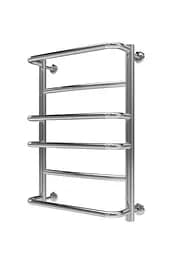 Водяной полотенцесушитель Mario Inox Люкс 570x430/400 1.074.044575.0, Хром, нижнее